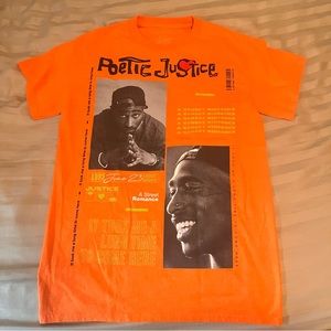2Pac Poetic Justice Shirt Size Small